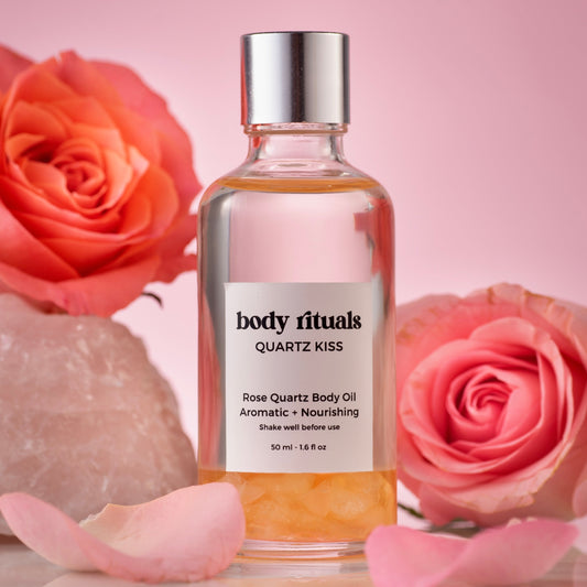 Quartz Kiss Aromatic Body Oil - Rose Quartz